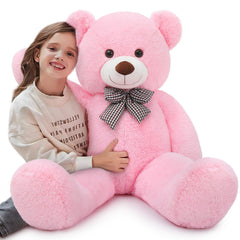MaoGoLan pink teddy bear for Valentine's Day gift.