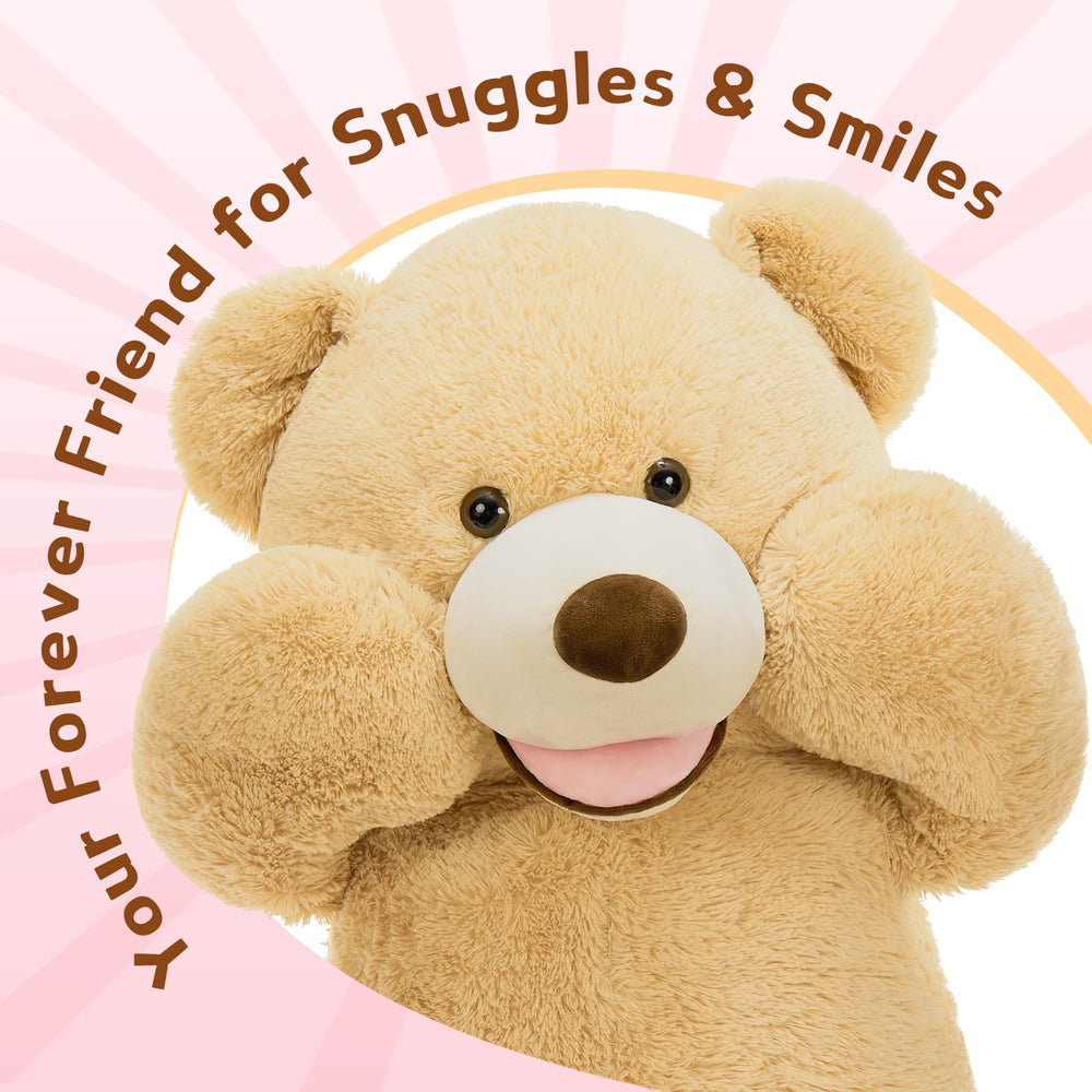 MaoGoLan ultra-soft teddy bear fur delivers warm, cozy snuggle sessions.