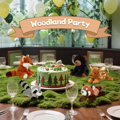 MaoGoLan red panda plush close-up colorful nursery decor accent