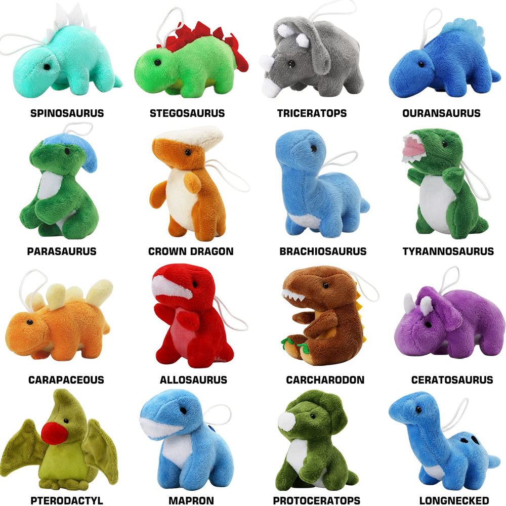 MAPIXO dino figures on lanyards are hangable on bags and backpacks.