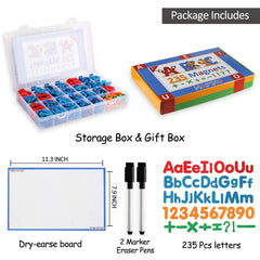 Mapixo numbers and symbols support basic math and punctuation learning.