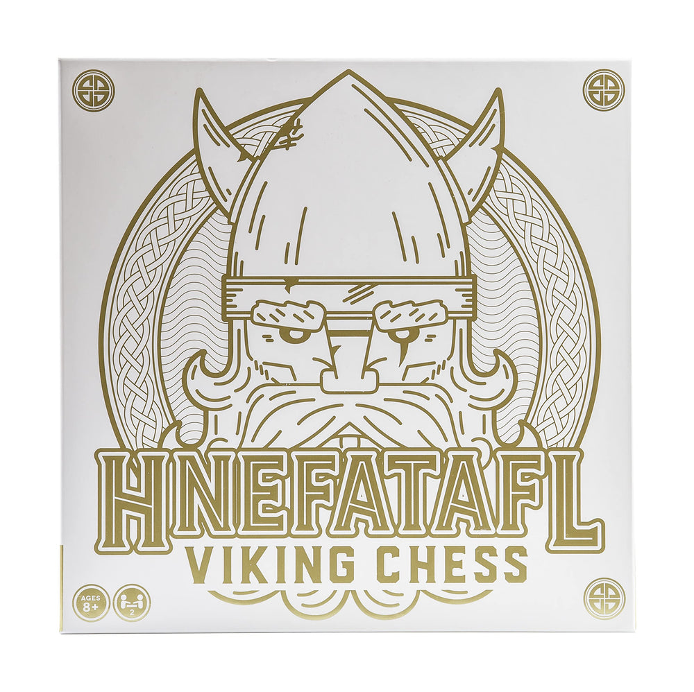 Marbles Hnefatafl board top view for strategic play