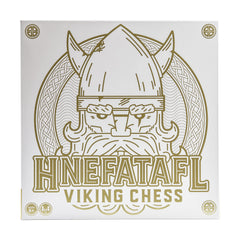 Marbles Hnefatafl board top view for strategic play