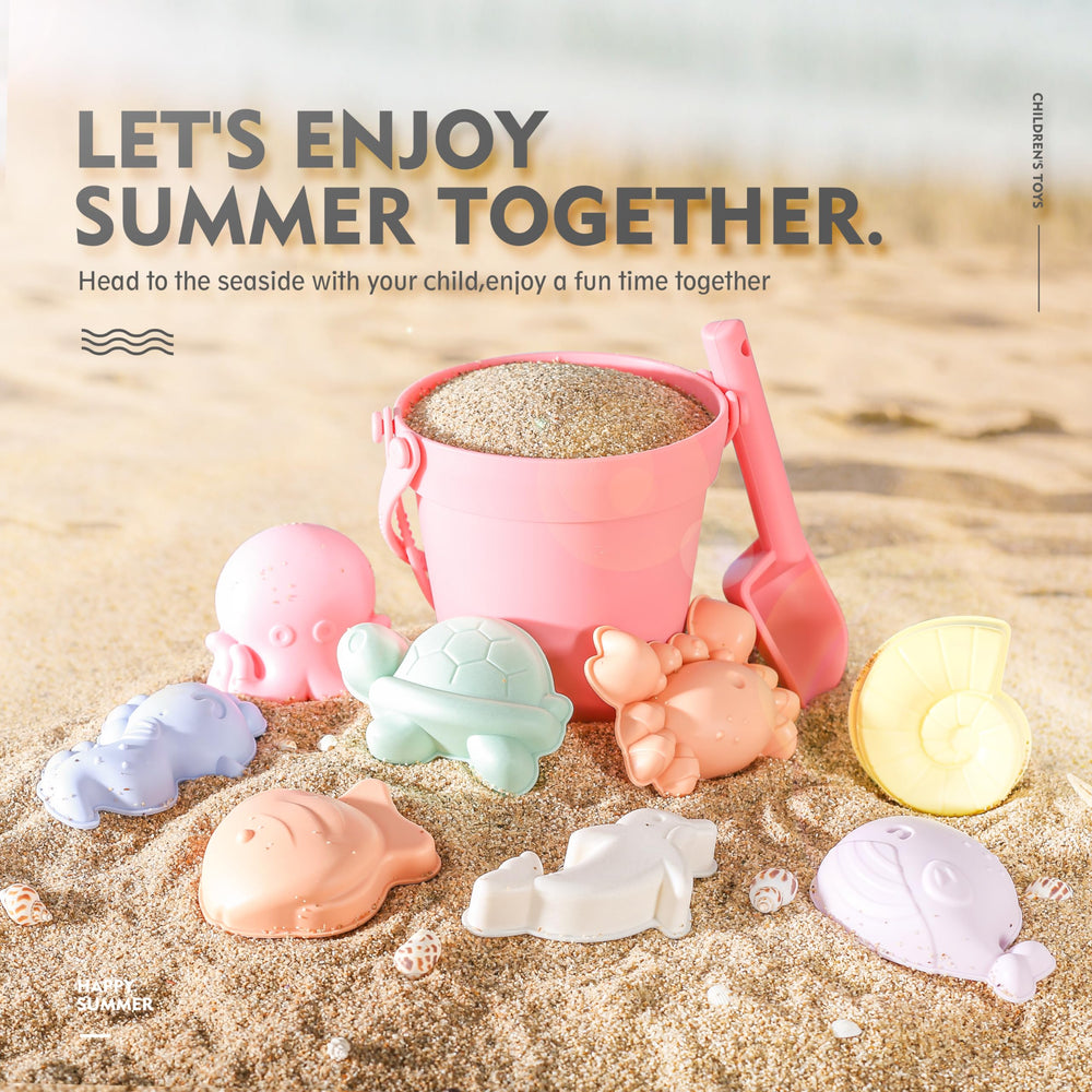 MarcZero conch mold for creative sand shapes and colorful beach art