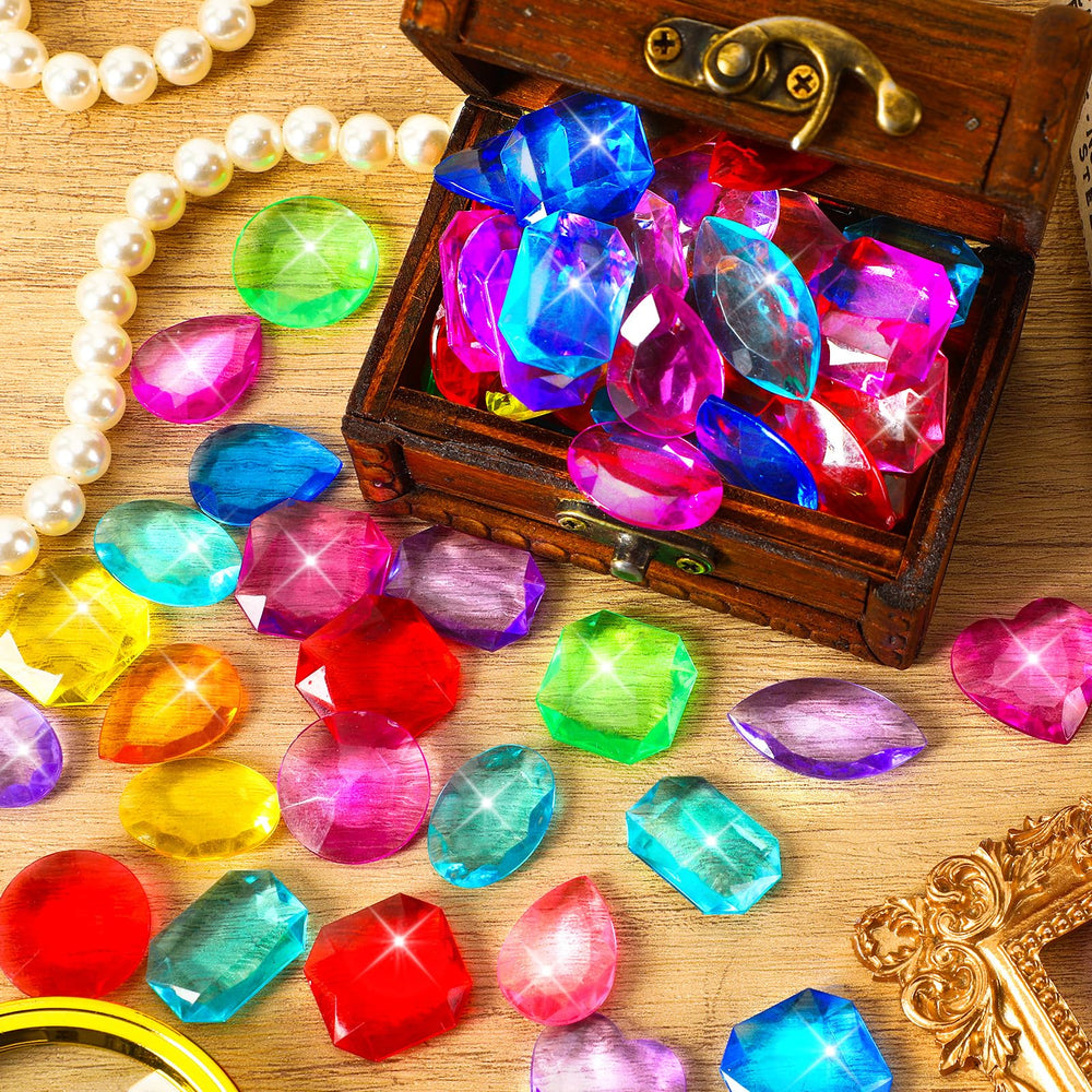MARFOREVER pool treasure gems used in water play decorations
