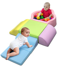 Markdang Soft Play Set tower with modular blocks for safe motor skill development
