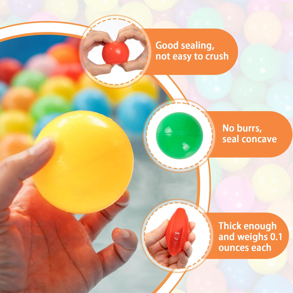 Markdang zip storage bag keeps all 170 balls neatly organized after play.