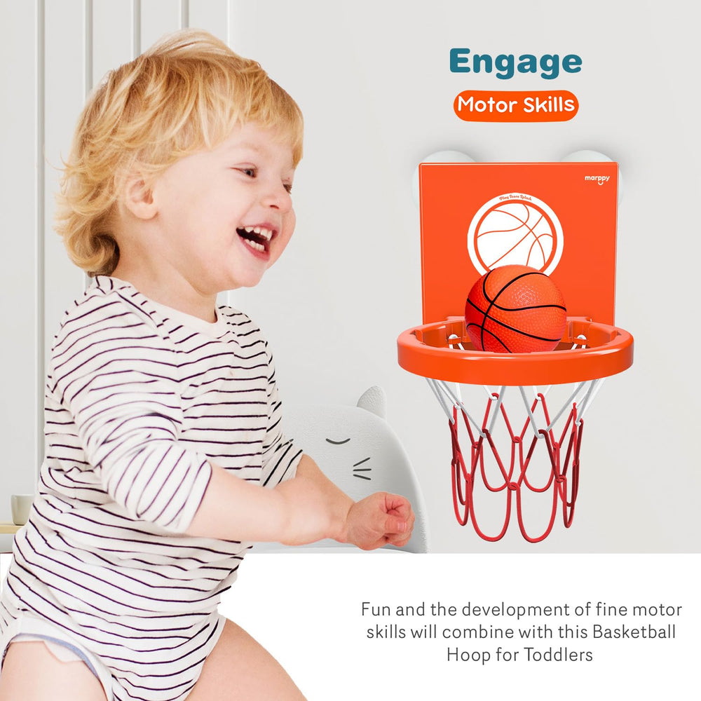 MARPPY gift-ready box for bath toy hoop and balls