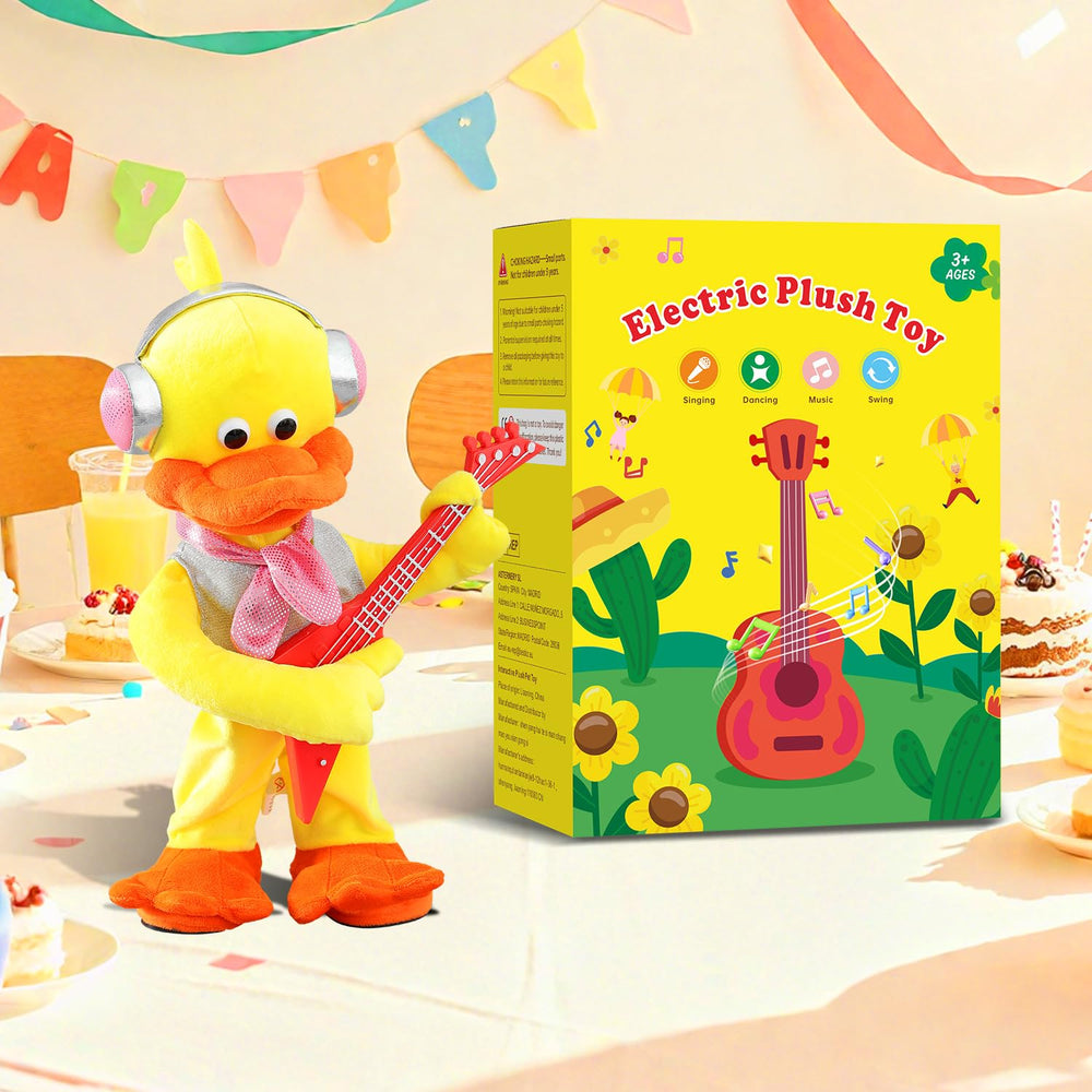 Marsjoy cute-face duck plush offers safe, durable play.