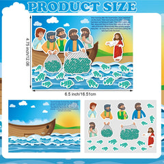 Marspark Jesus visits disciples sticker scene 02 supports group Bible reflection