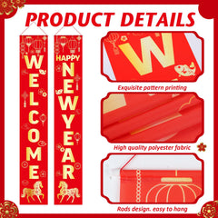 Marspark red paper lanterns illuminate spaces with warm, celebratory glow.