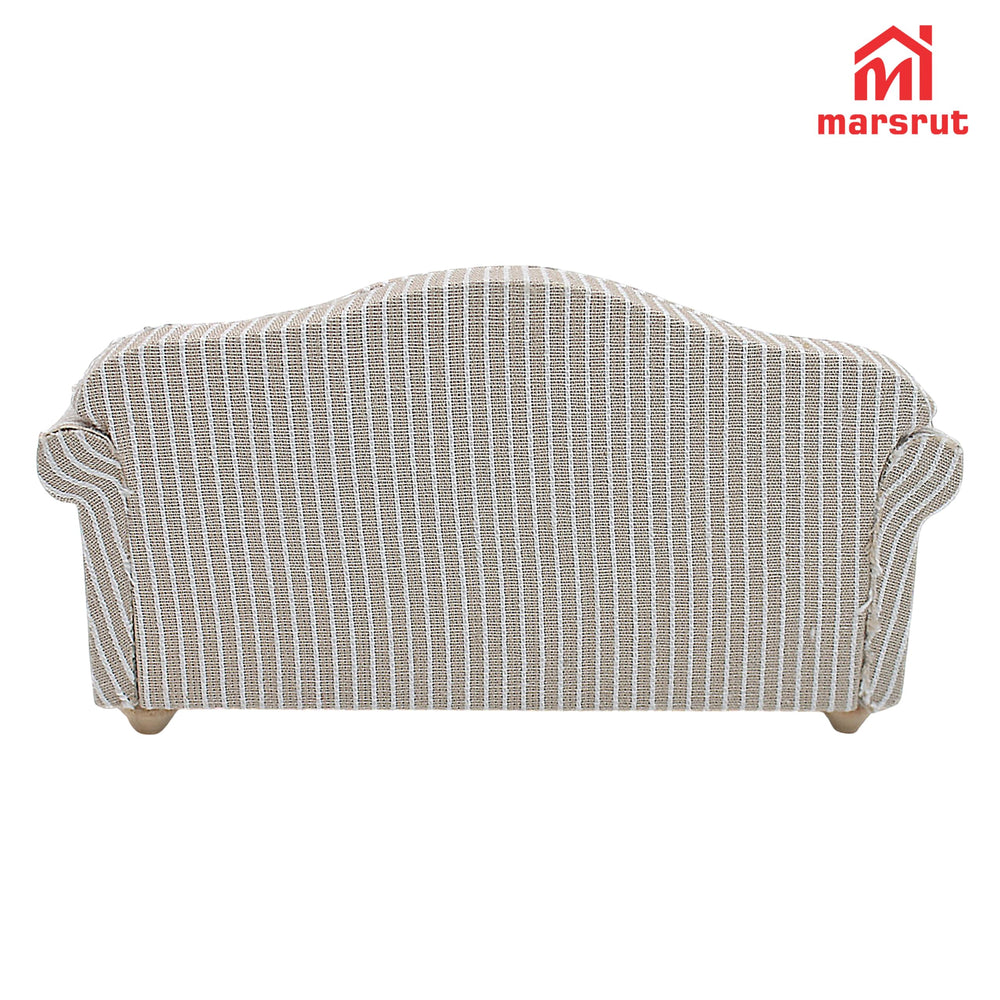 Marsrut dollhouse interior setup with versatile seating options