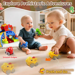 Marstone friction-powered push cars encourage active movement and crawling