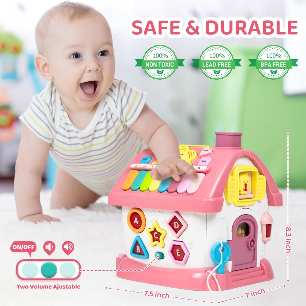 Marstone toddler toy car garage section supports pretend play and storytelling.