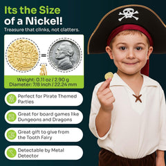 Mart Cobra gold doubloons set — perfect for D&D sessions and cosplay.