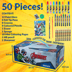 Marvel Art Case for Kids is a back-to-school essential with a complete art kit.