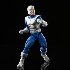 Marvel Legends Avalanche complements other Marvel figures in a display.