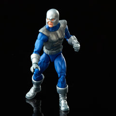 Marvel Avalanche figure in a dynamic pose enhances shelf presence.