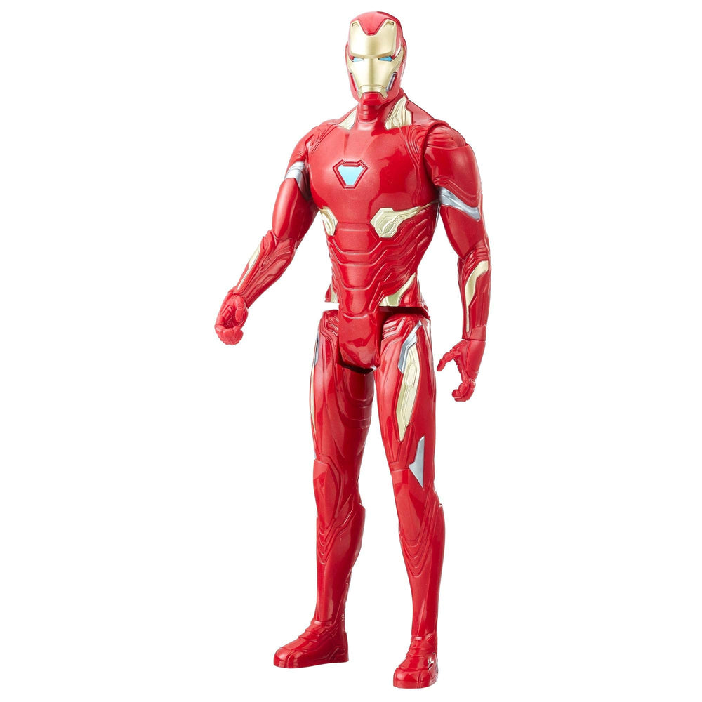Marvel Avengers Infinity War Iron Man 12-inch figure ready for action poses.