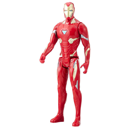 Marvel Avengers Infinity War Iron Man 12-inch figure ready for action poses.