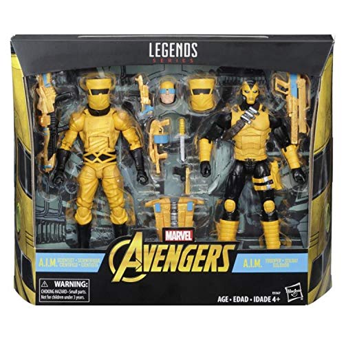 Marvel Avengers Legends AIM Troop Builder 2-pack shown for dioramas and shelf display