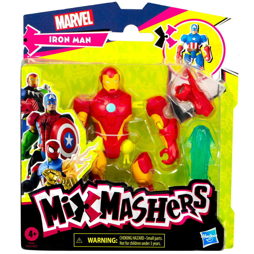 Captain America part for Marvel Avengers MixMashers adds iconic power-punch versatility