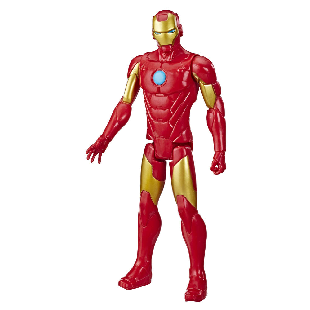 Marvel Avengers Titan Hero Iron Man 12-inch figure ready for imaginative battles.