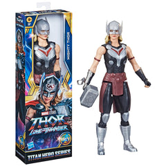 Marvel Avengers Mighty Thor figure in a dynamic pose for action-packed play