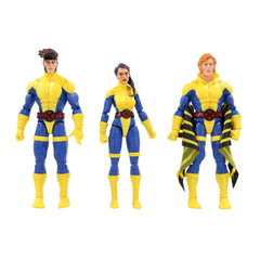 Marvel Banshee figure front view with sonic scream head accessory for dynamic display