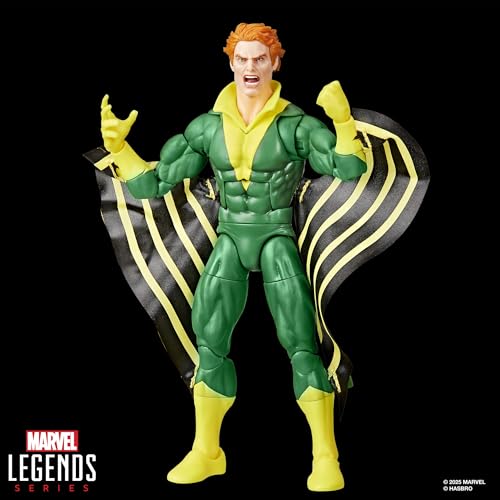Marvel's Banshee retro cardback showcases classic packaging design.