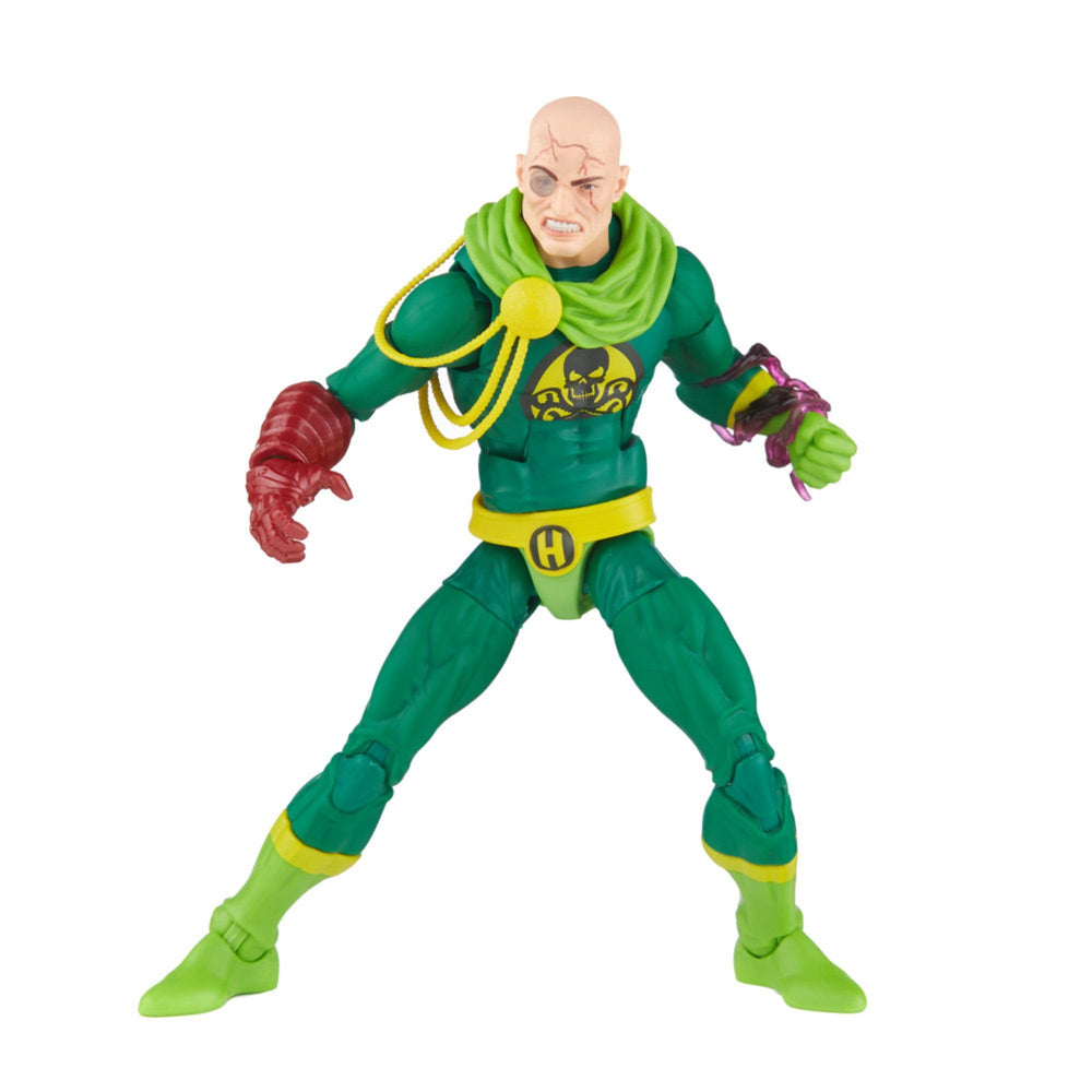 Packaging and Hasbro Marvel Legends branding supports collector display