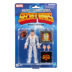 Marvel Beyonder figure with shield accessory ready for dynamic play and display.