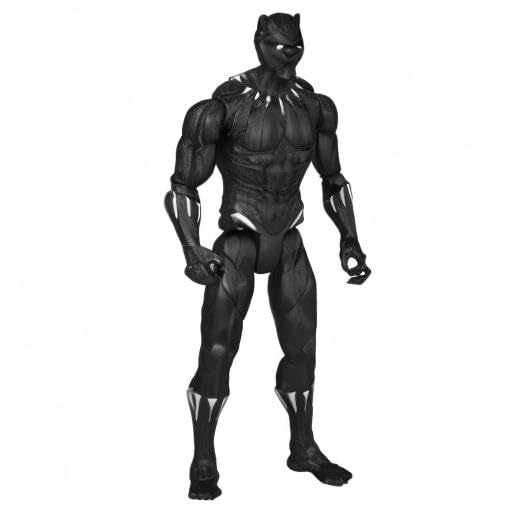 Marvel Black Panther 6-Inch figure sealed packaging for safe display