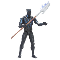 Marvel Black Panther 6-inch figure front view, ideal for display and imaginative play