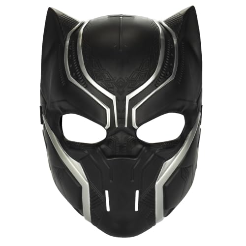 Marvel Black Panther Basic Mask side view fits comfortably during pretend missions