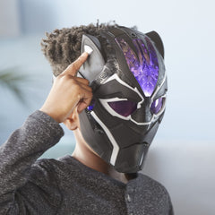 Marvel Black Panther Vibranium Power FX Mask lenses in up-down position