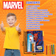 Marvel Boys Sticker Book: creative activities encourage screen-free play