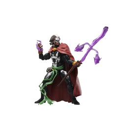 Marvel Brother Voodoo comics-inspired deco enhances display appeal.