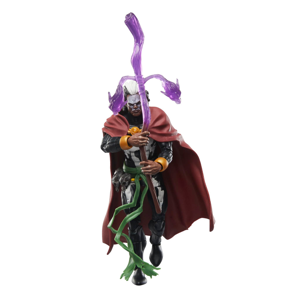 Marvel Brother Voodoo packaging window box highlights collectible presentation.