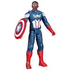 Marvel Captain America 12-inch figure in Brave New World pose for imaginative play.