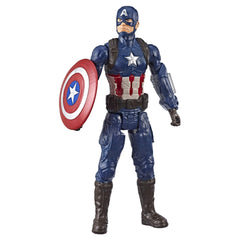 Marvel Captain America Endgame 12-inch figure ready for action pose and display.