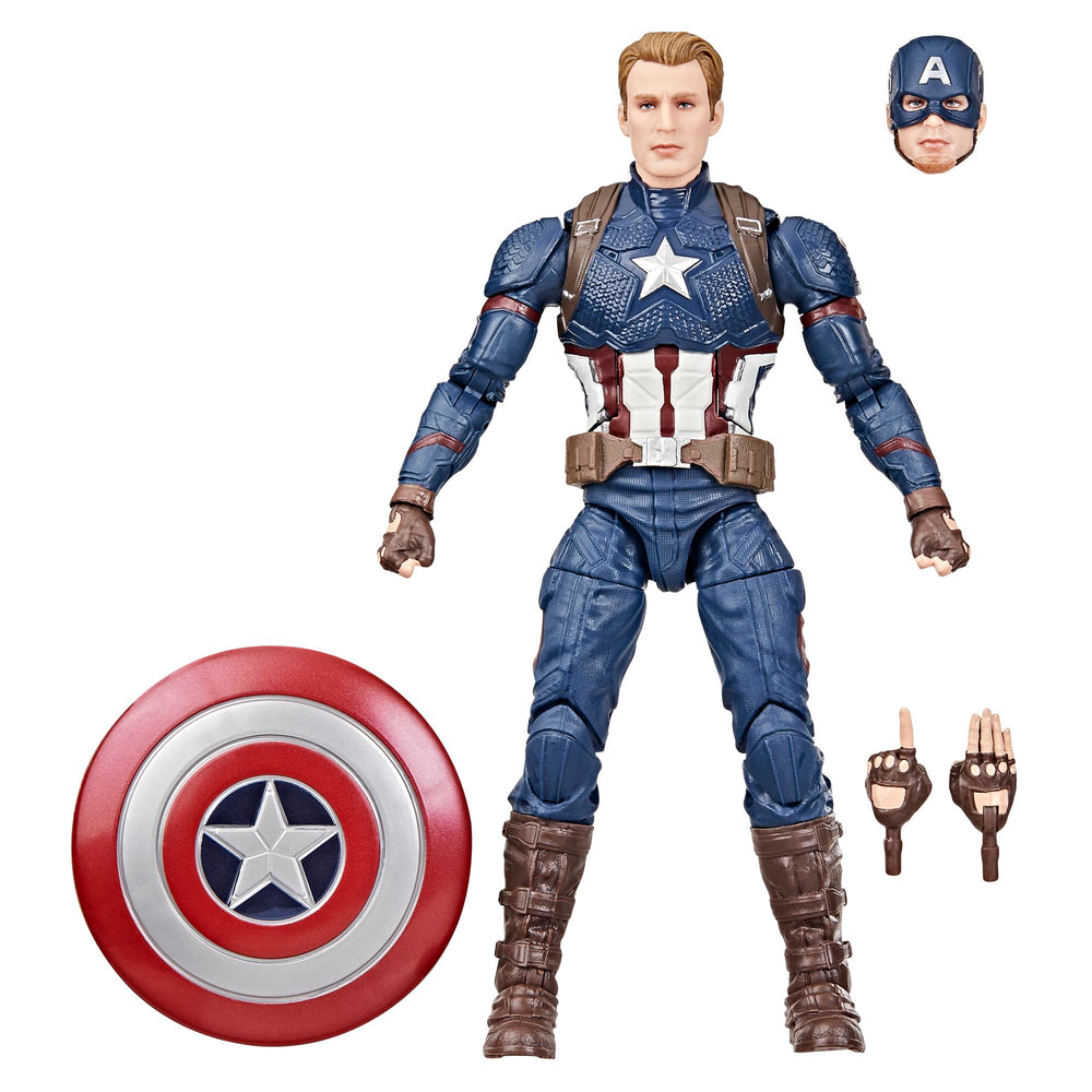 Marvel Captain America Endgame figure in 6-inch scale for display and collection.