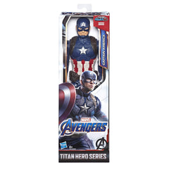 Marvel Captain America Endgame shield-throw pose inspires dynamic play.