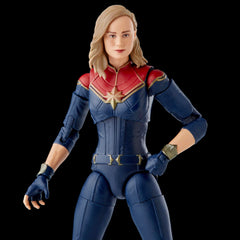 Marvel Captain Marvel The Marvels 6-Inch figure articulation-points enable versatile posing and dioramas.