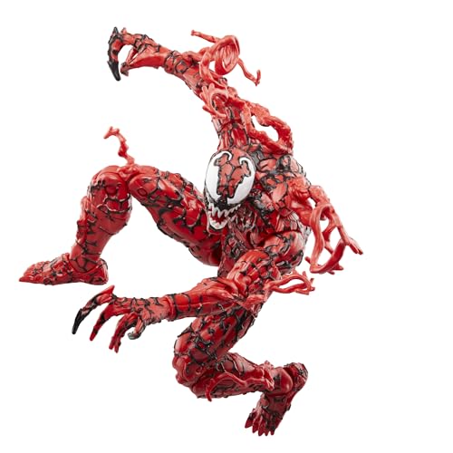 Marvel Carnage figure with axe accessory for dramatic display