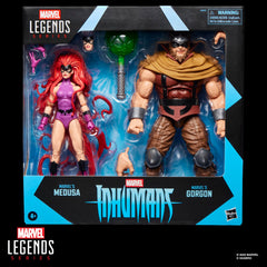 MARVEL CLASSIC Medusa and Gorgon pose-ready side view for dynamic shelf scenes