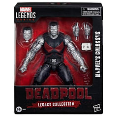 Colossus figure includes alternate hands and portrait head for customization.