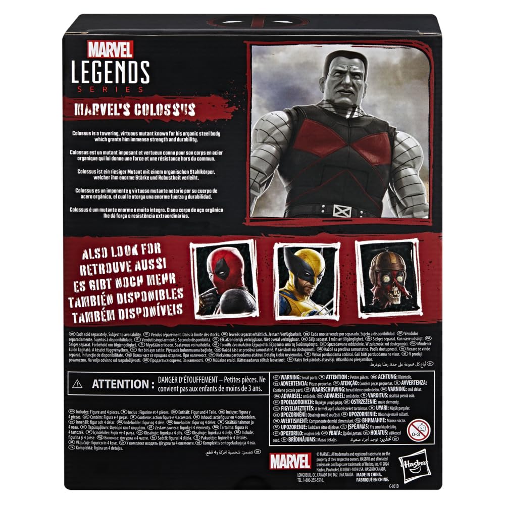 Mountainous mutant Colossus design emphasizes strength and durability.