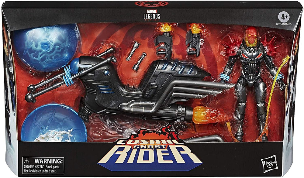 Marvel Cosmic Ghost Rider 15.98-inch size creates dramatic shelf presence.
