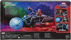 Marvel Cosmic Ghost Rider detailed-sculpt armor enhances display realism.